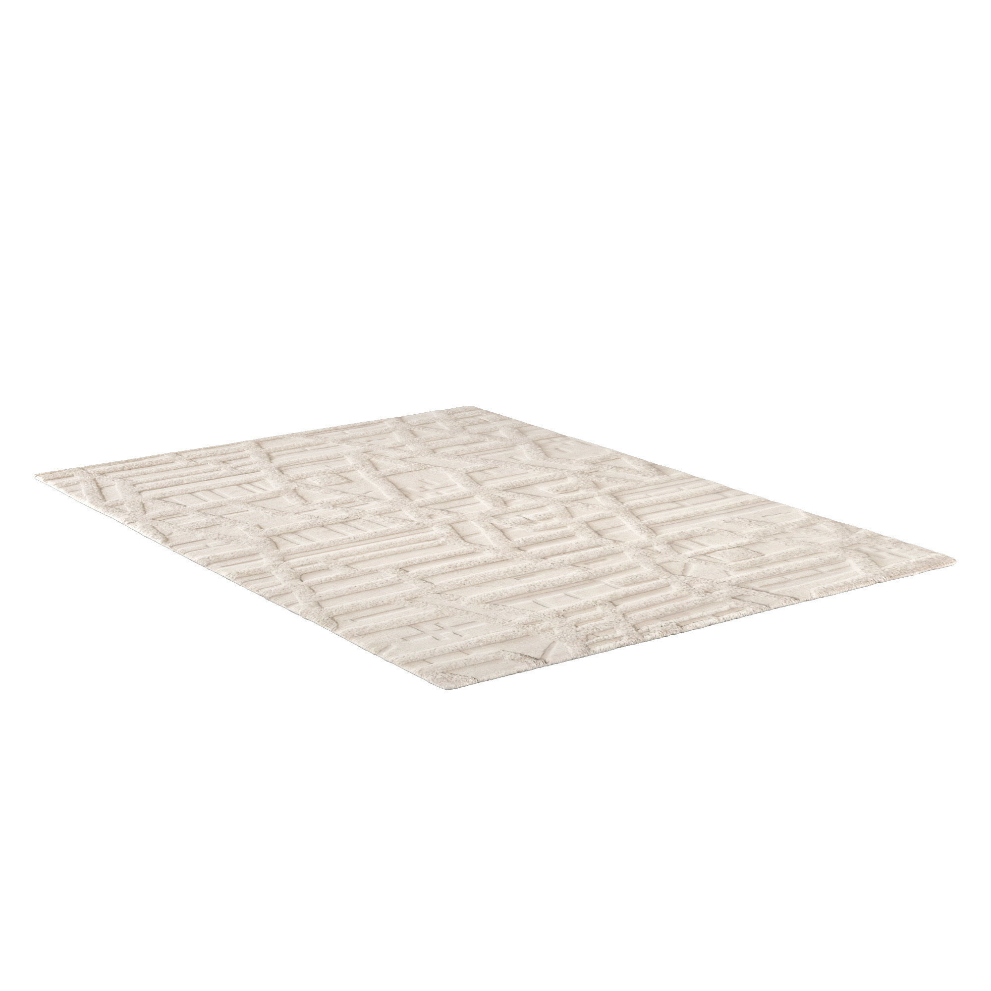 RIAN WOOL RUG 3D model_1