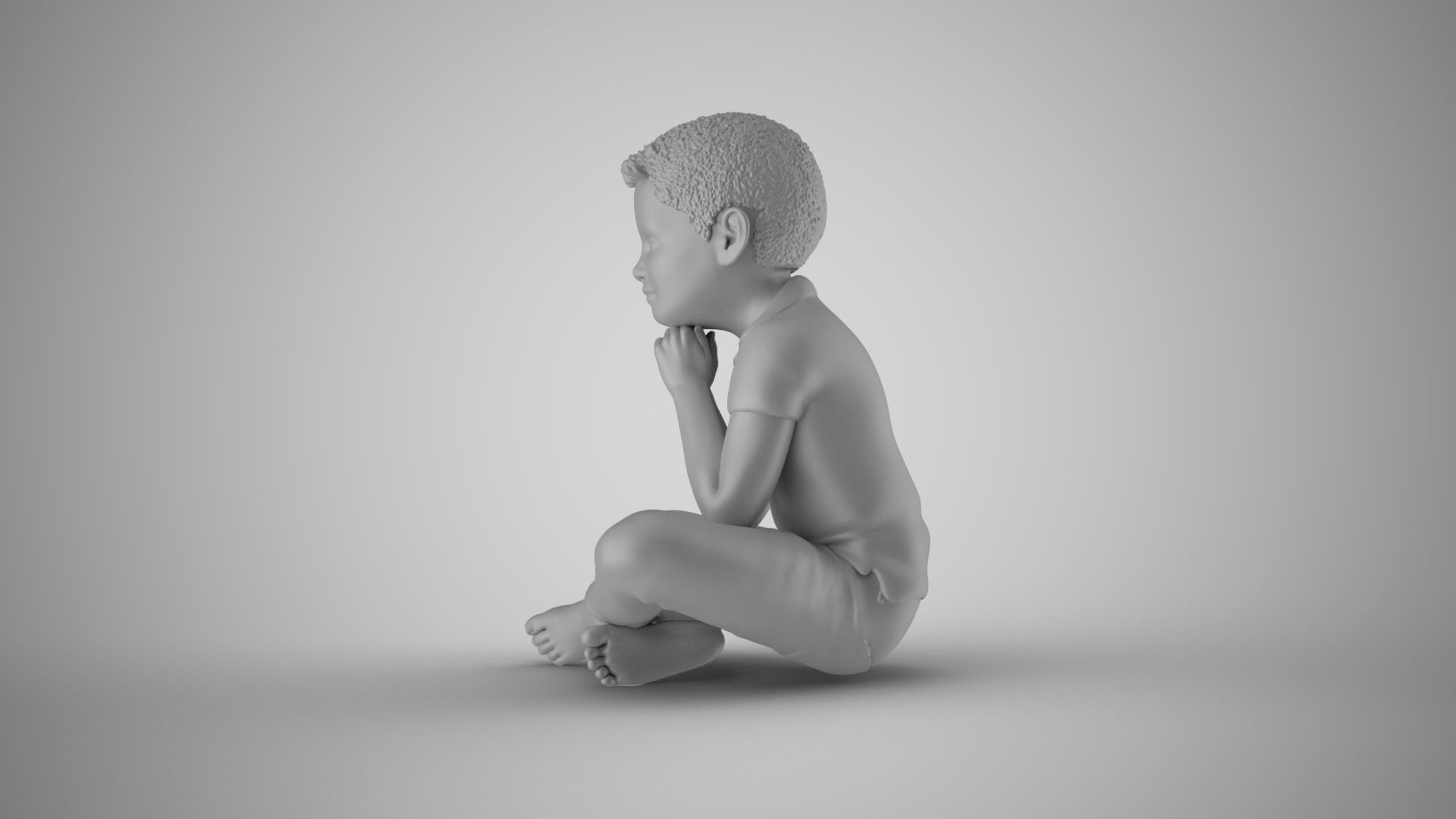 Happy Boy 2 3D print model_5