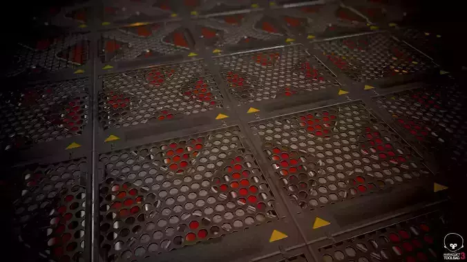 Sci-Fi panel material pack