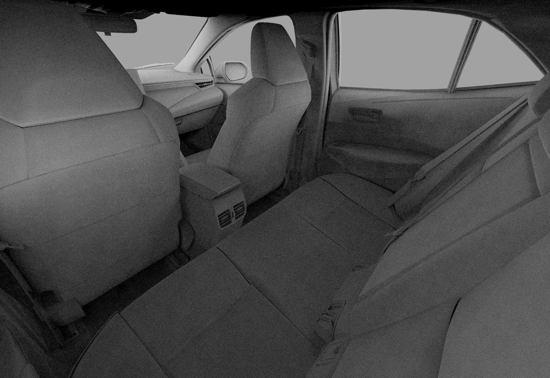 Toyota Auris corolla 2020 Organizing  3D model_23