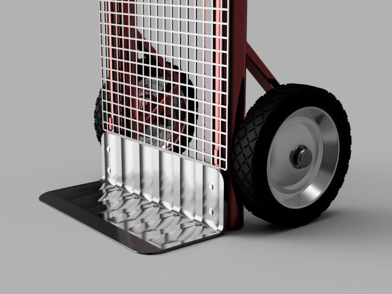Hand Truck 3D print model_1