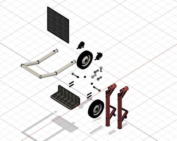 Hand Truck 3D print model_13
