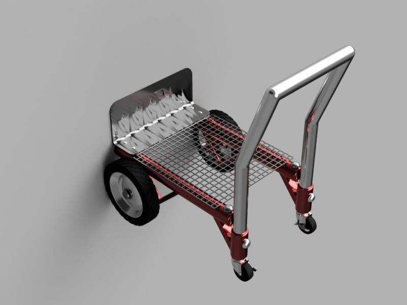 Hand Truck 3D print model_4