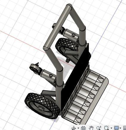 Hand Truck 3D print model_11