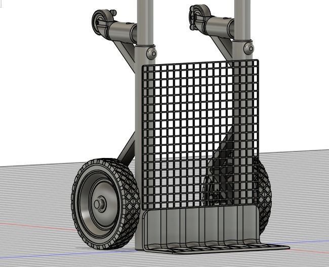 Hand Truck 3D print model_7