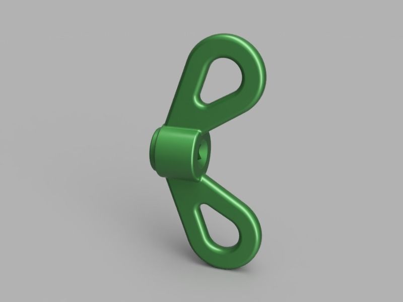 Butterfly Clasp Free 3D print model_1