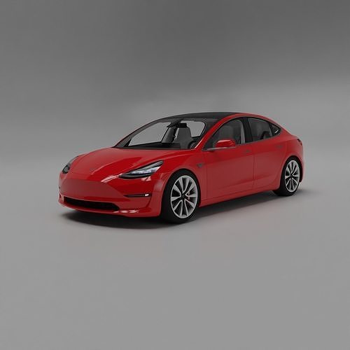 Tesla Model 3 3D model