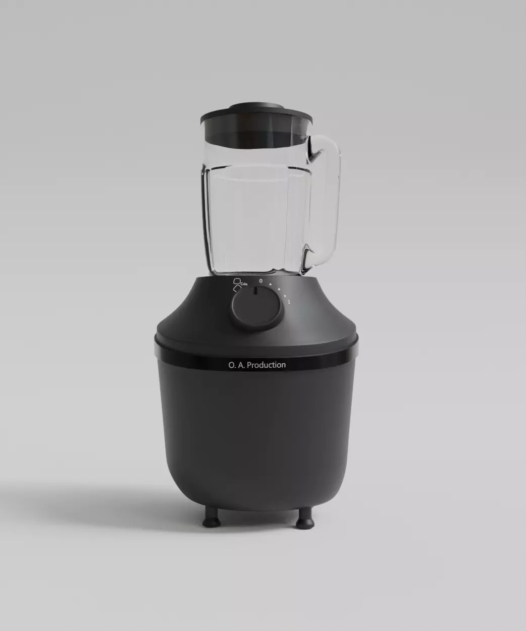 3d Blender Model Low-poly 3D model