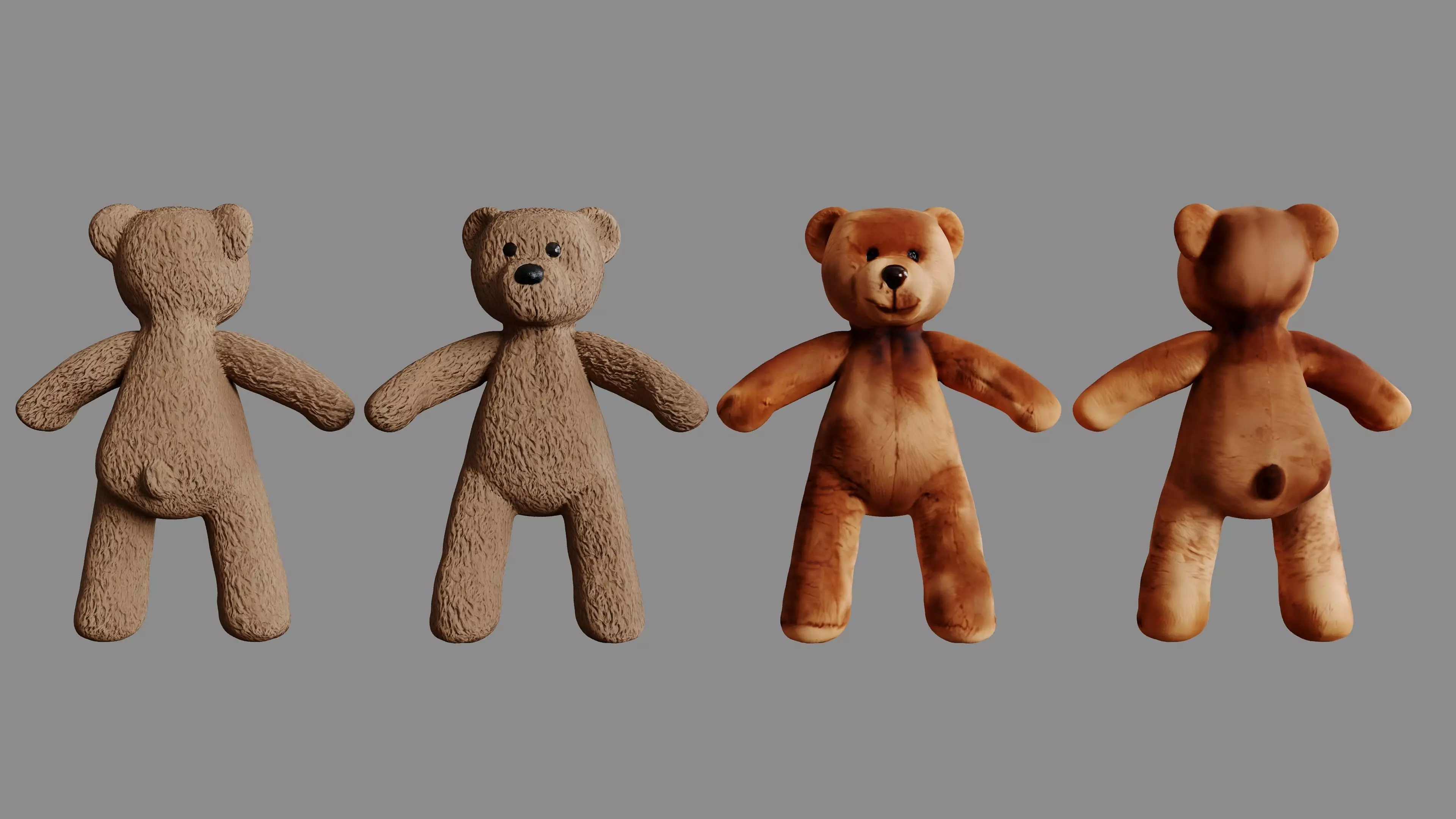 Teddy Bear 001 3D model