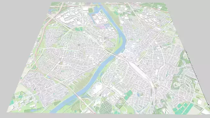 Cityscape Venlo Netherlands