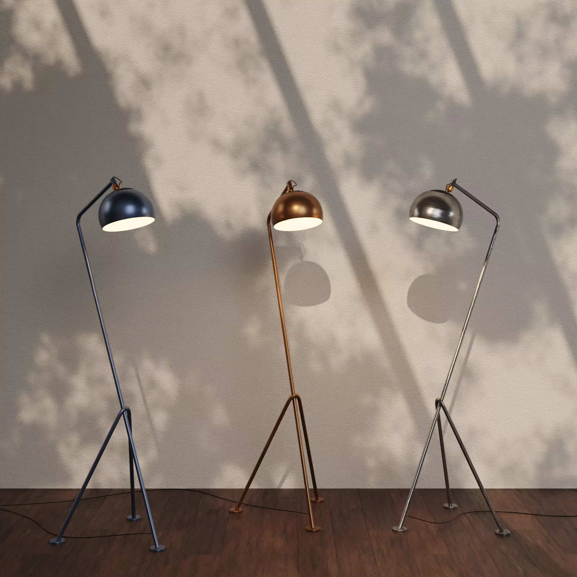 Floor Lamp Vol 002  3D model_0