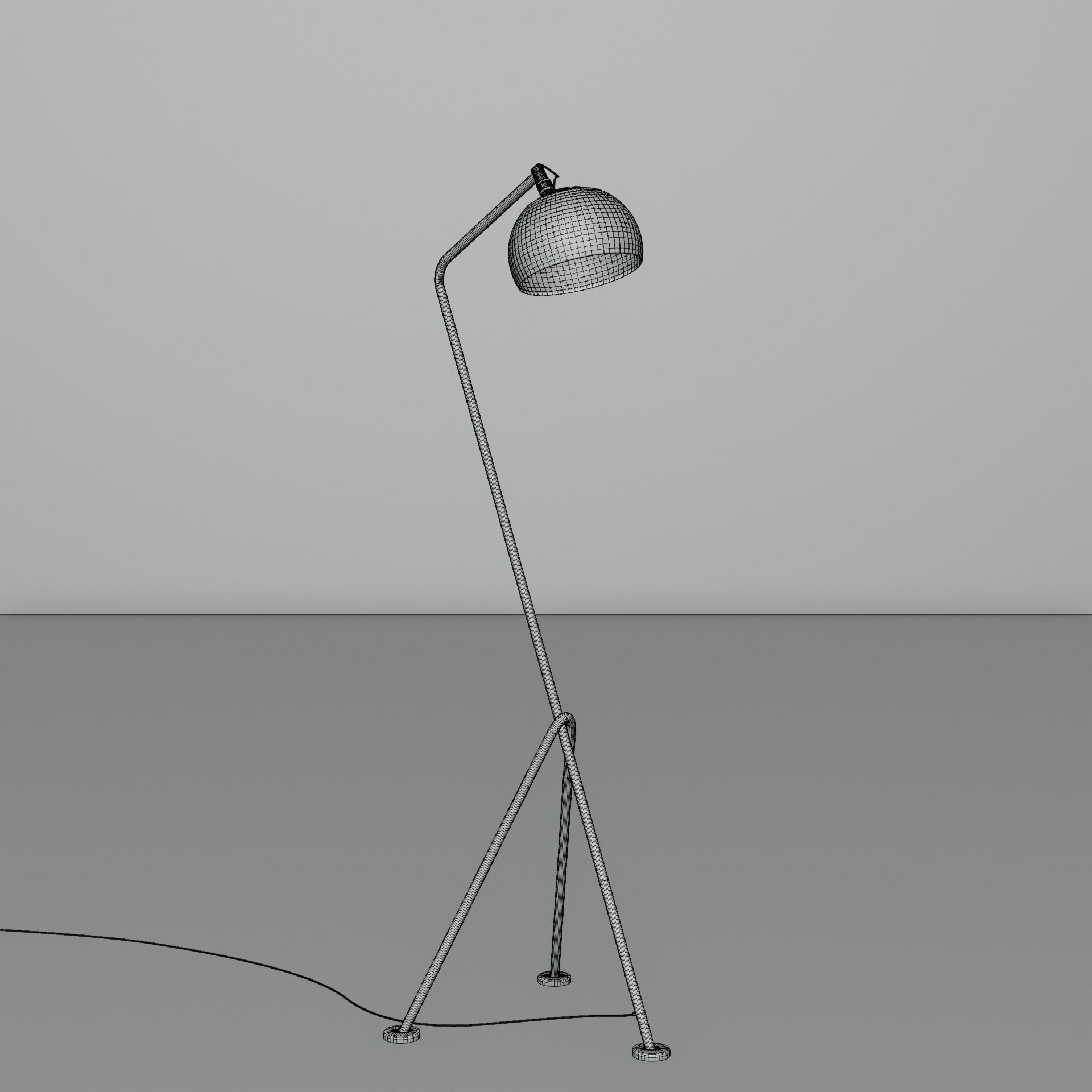 Floor Lamp Vol 002  3D model_5