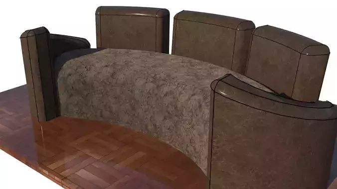 fluffy seat armchair