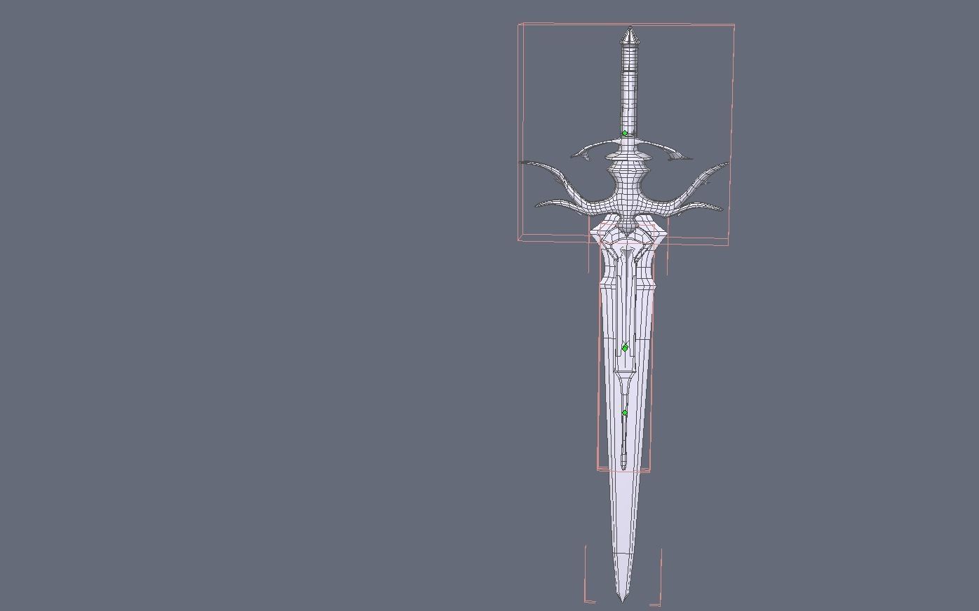 Sword of Elysium Low-poly 3D model_7