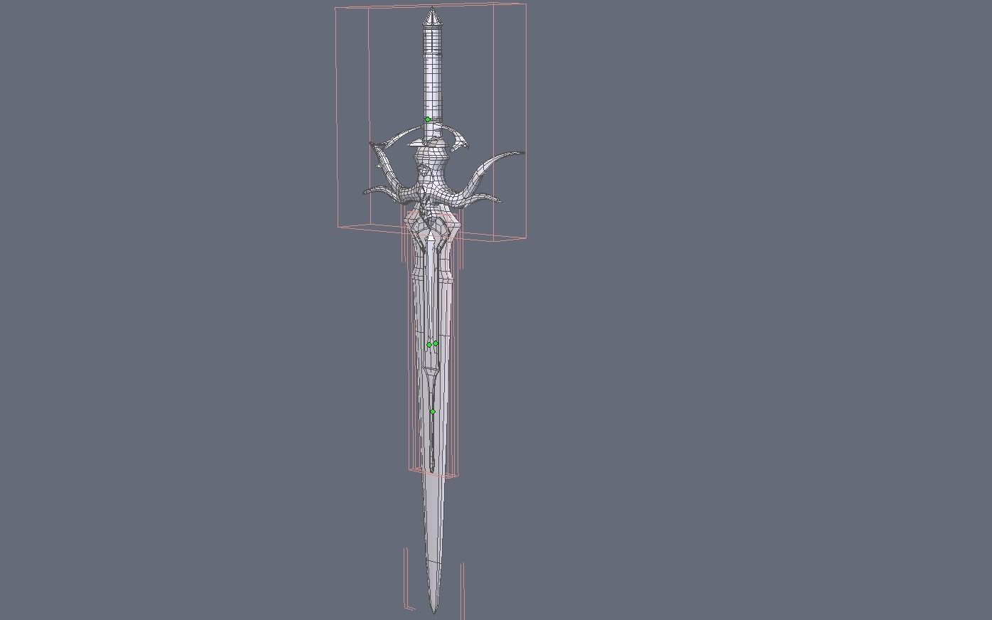 Sword of Elysium Low-poly 3D model_6