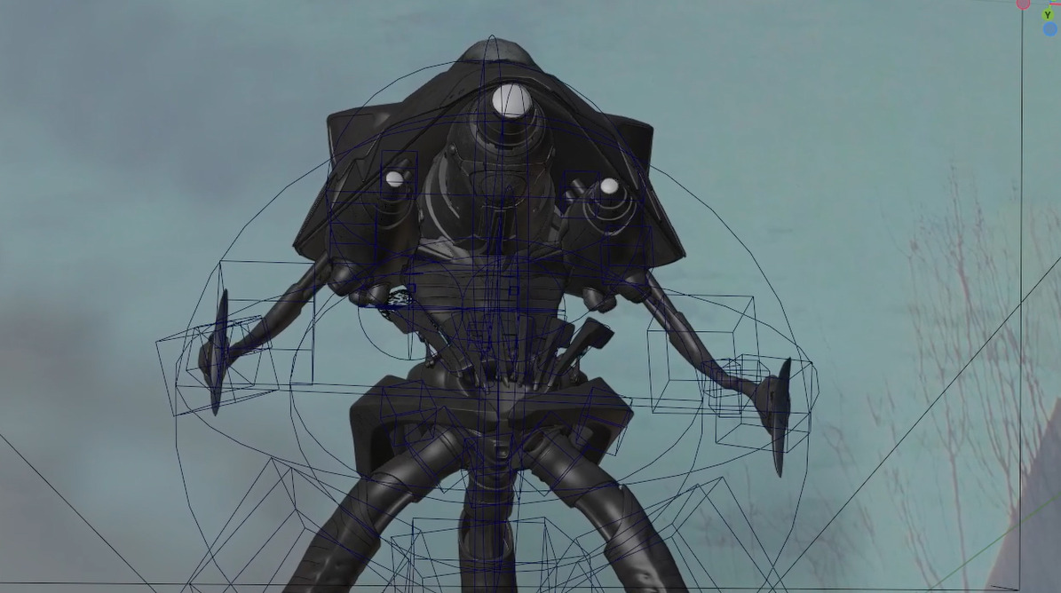 War of the Worlds Tripod 2005 Recreation 3D model_11