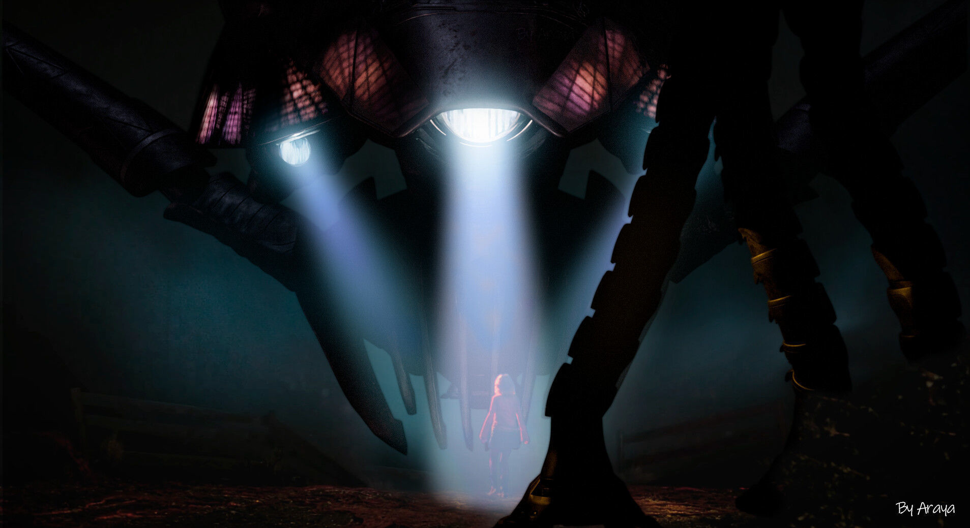 War of the Worlds Tripod 2005 Recreation 3D model_7