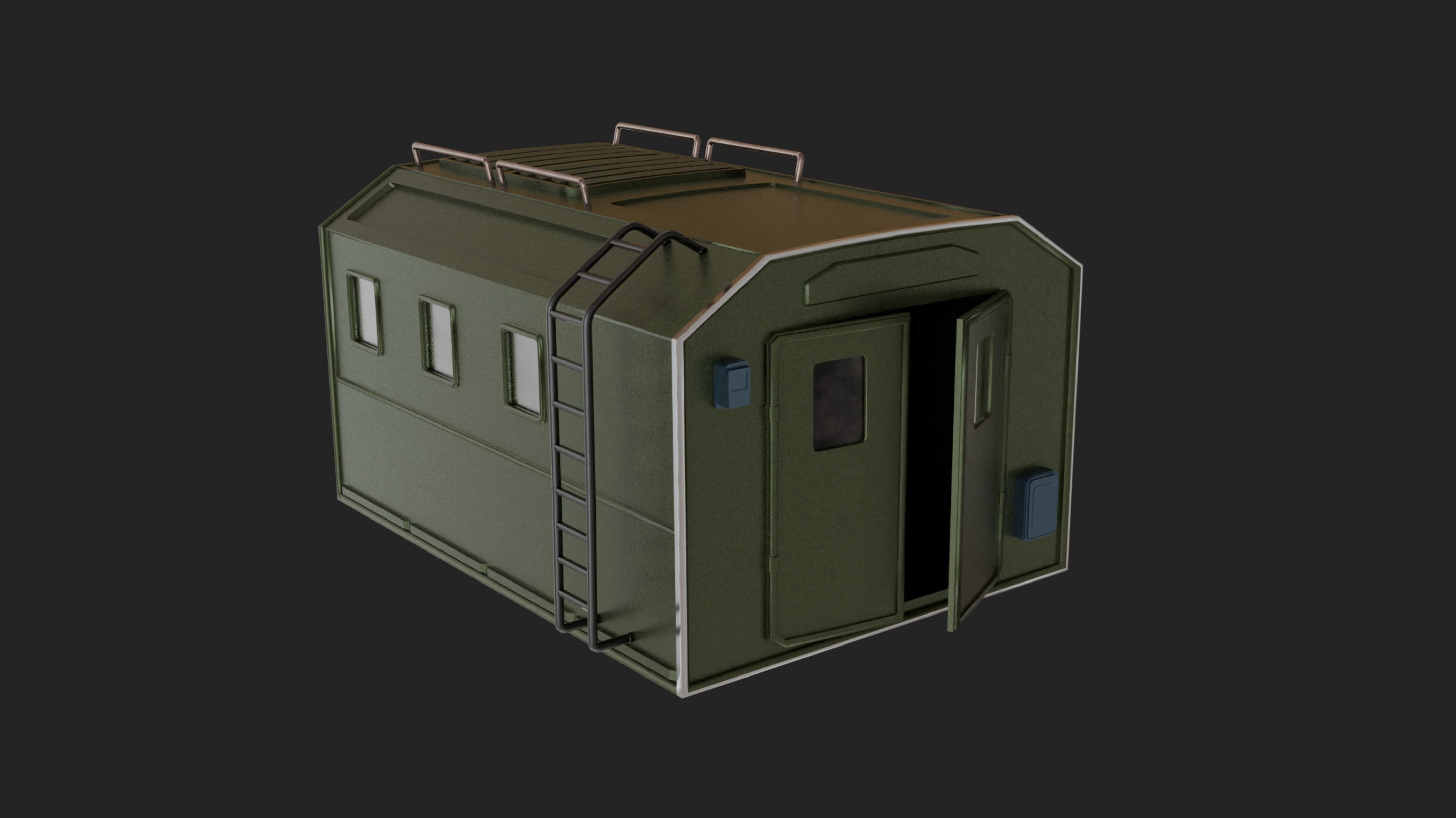 industrial factory 3D model_8