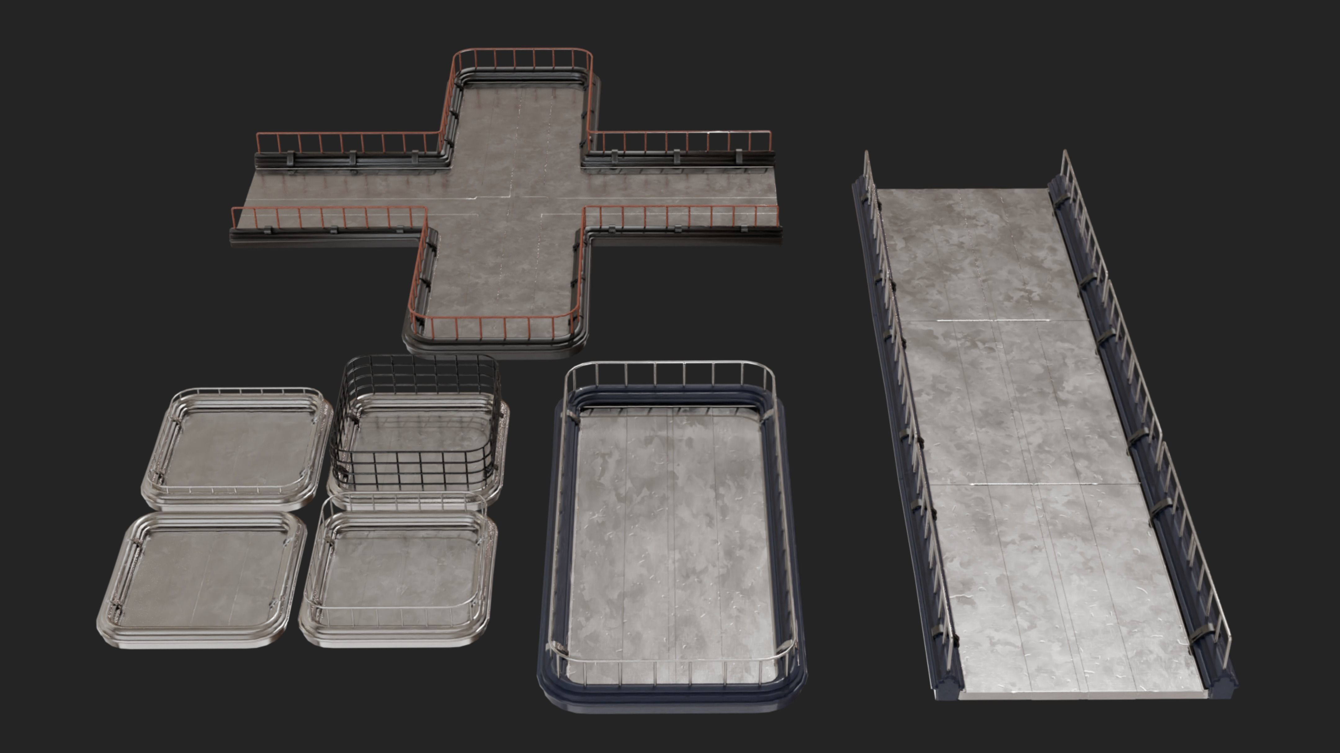 industrial factory 3D model_7