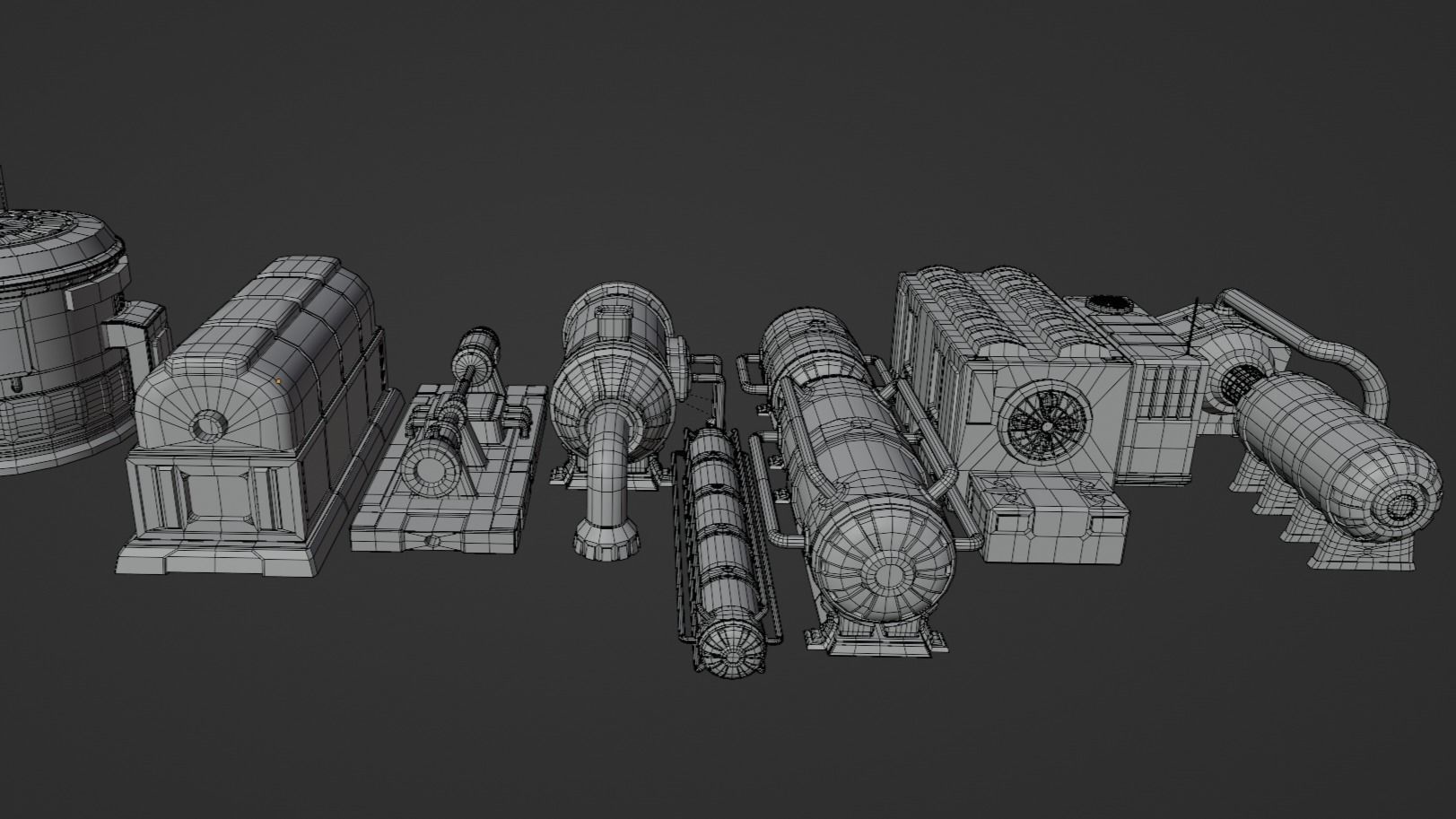 industrial factory 3D model_13