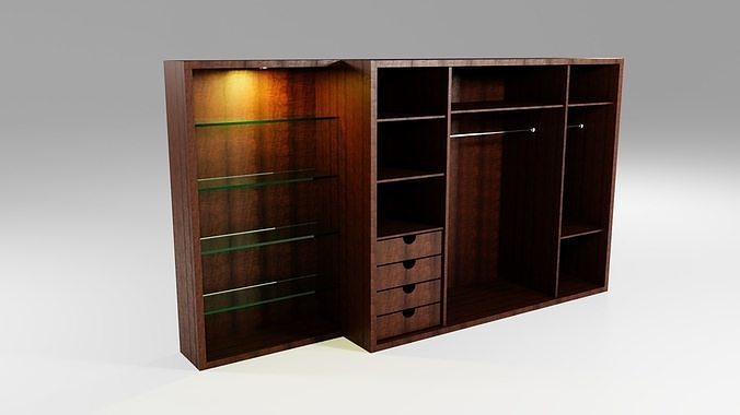 Wardrobe M04 3D model