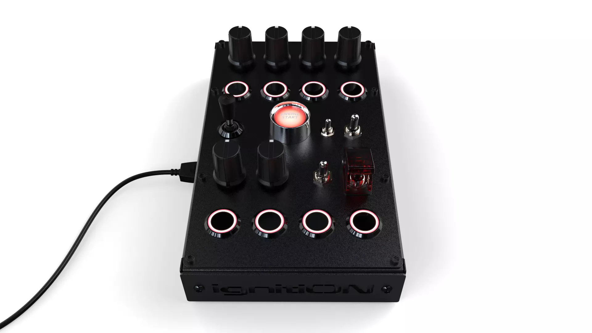 Ignition Controls VR Button Box 3D model_0