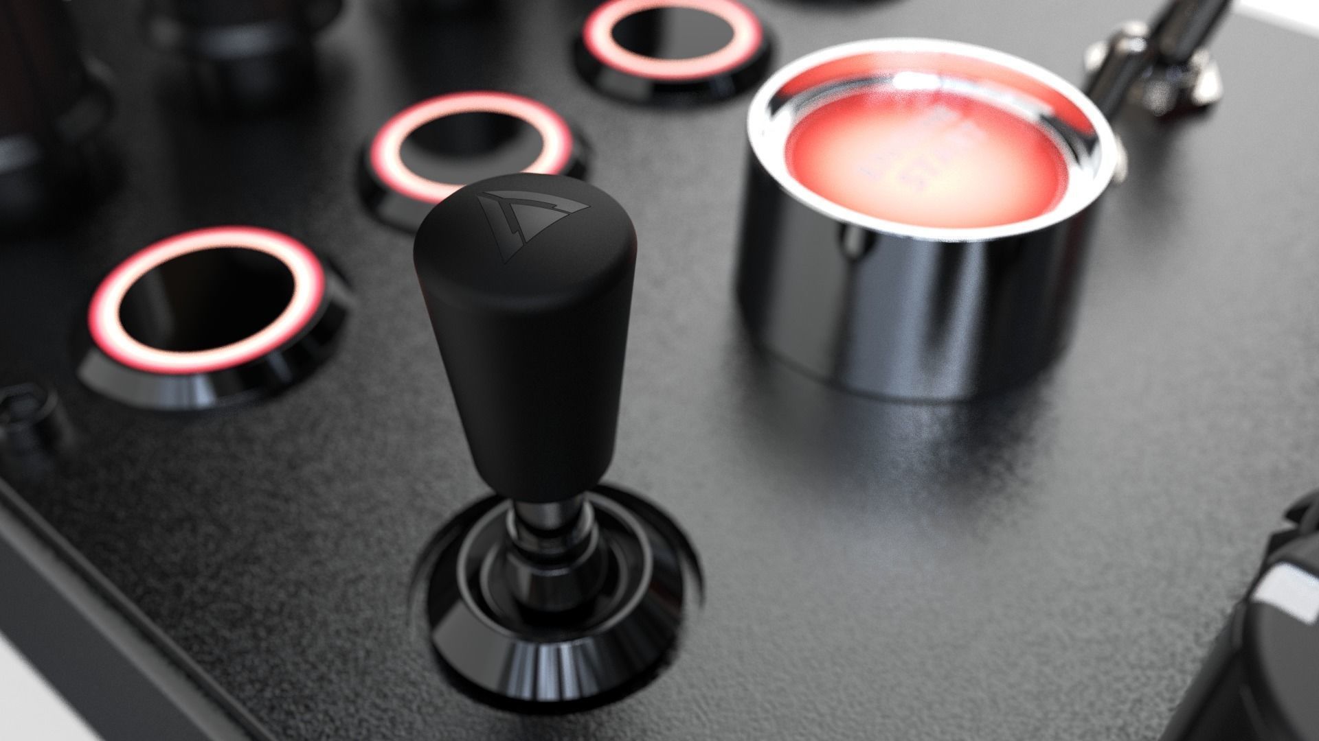 Ignition Controls VR Button Box 3D model_9