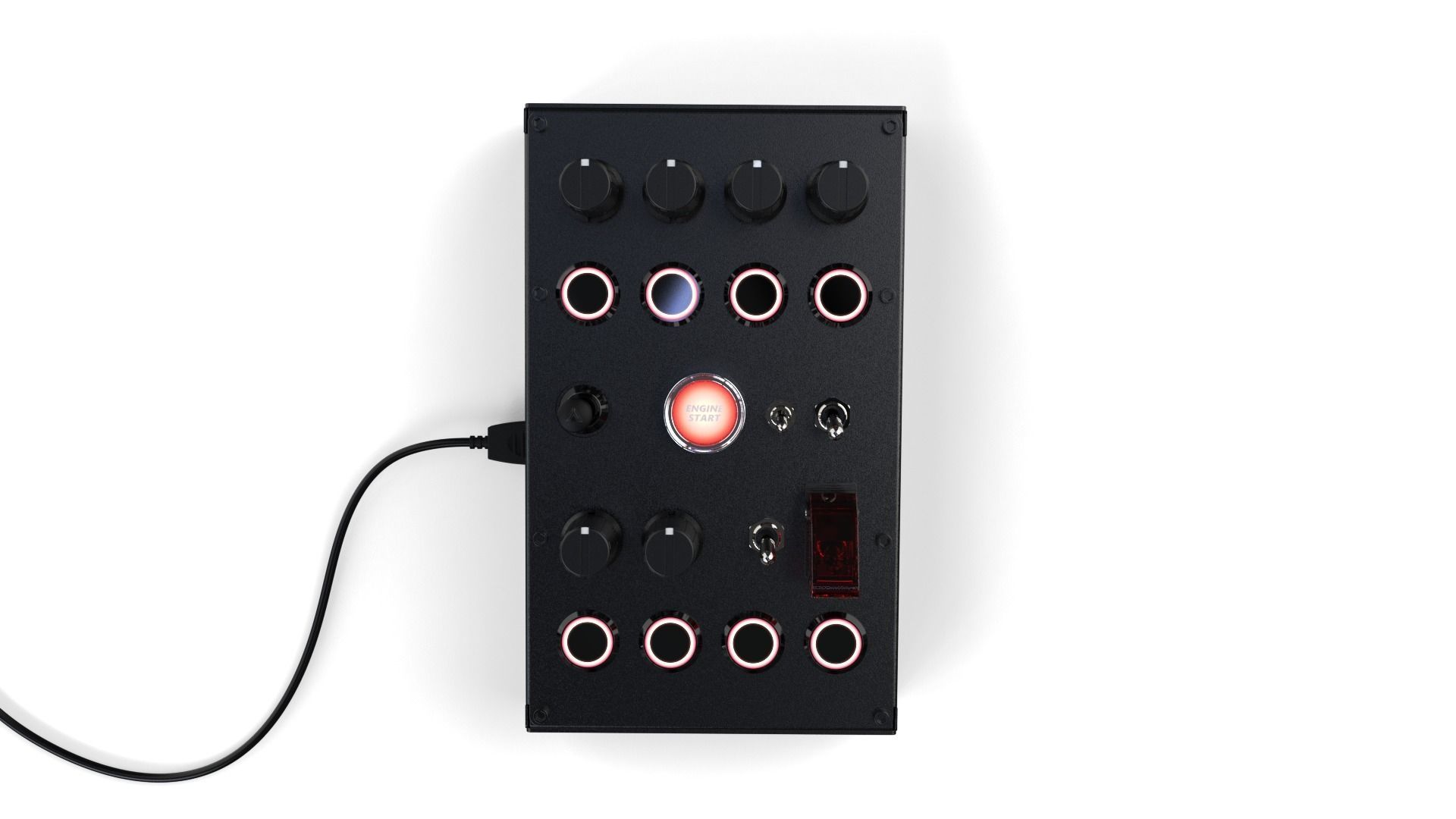 Ignition Controls VR Button Box 3D model_3