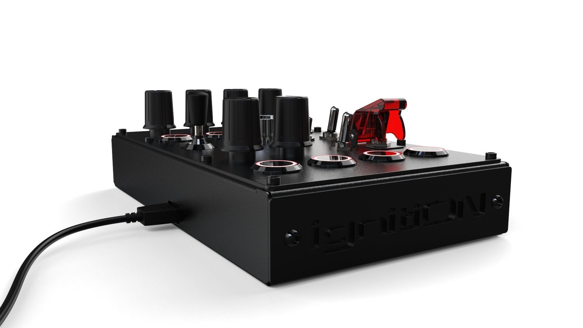 Ignition Controls VR Button Box 3D model_2