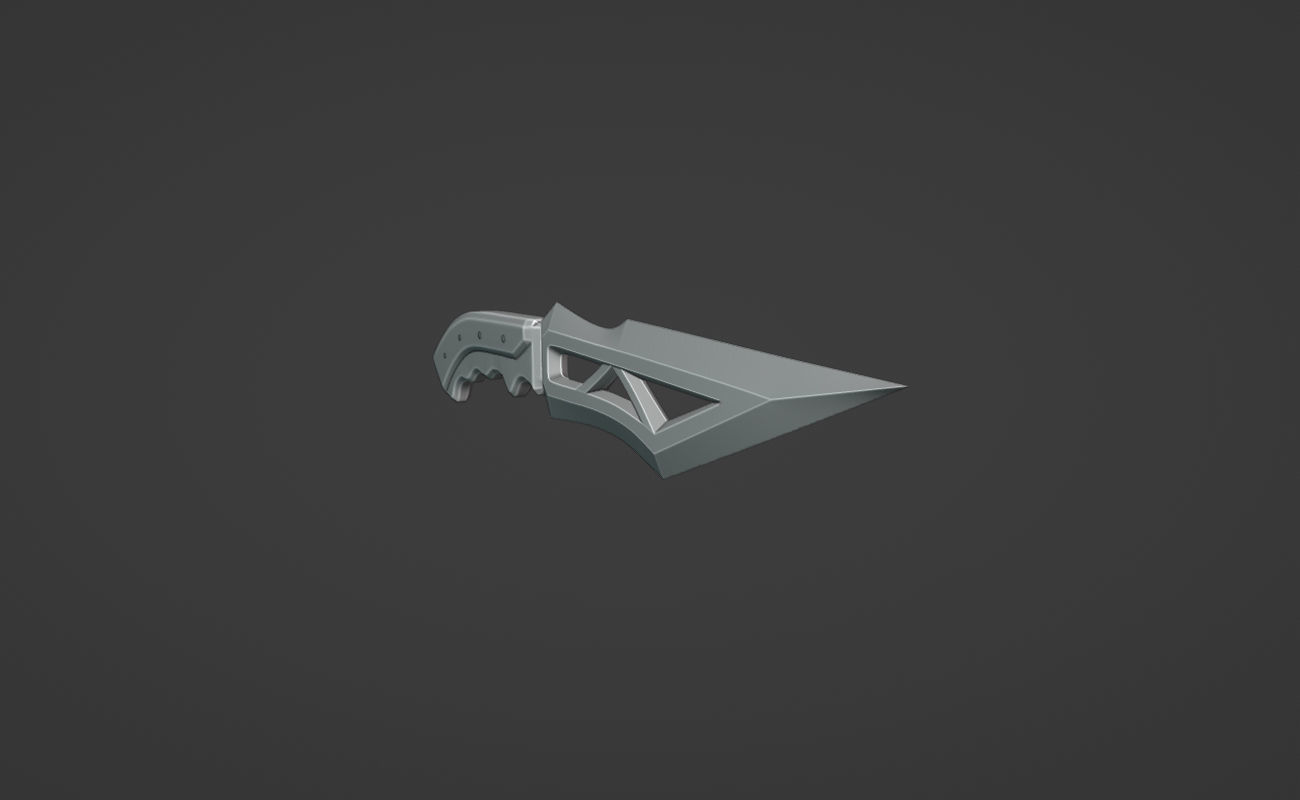Kano knife from Mortal Kombat 11 - Piexeria 3D print model_3