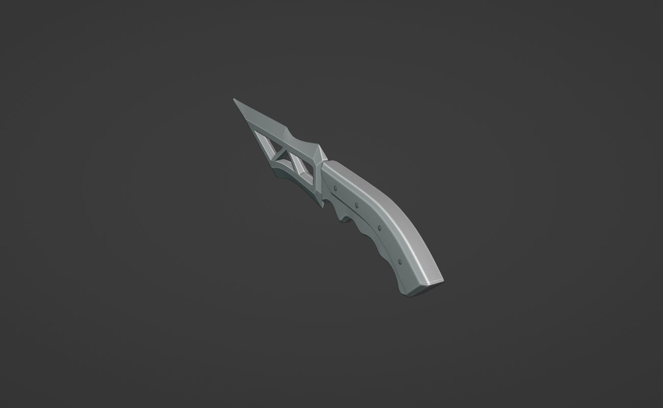 Kano knife from Mortal Kombat 11 - Piexeria 3D print model_7