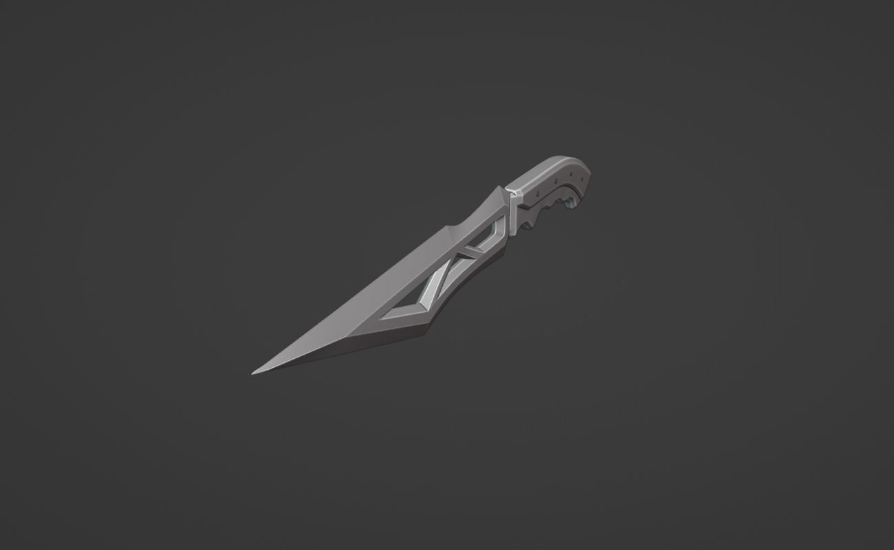 Kano knife from Mortal Kombat 11 - Piexeria 3D print model_4