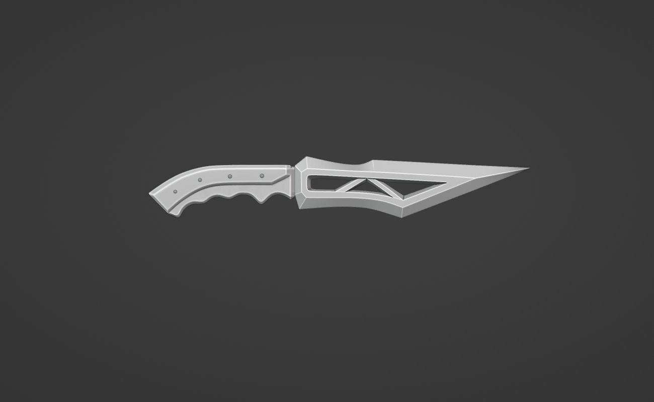 Kano knife from Mortal Kombat 11 - Piexeria 3D print model_2