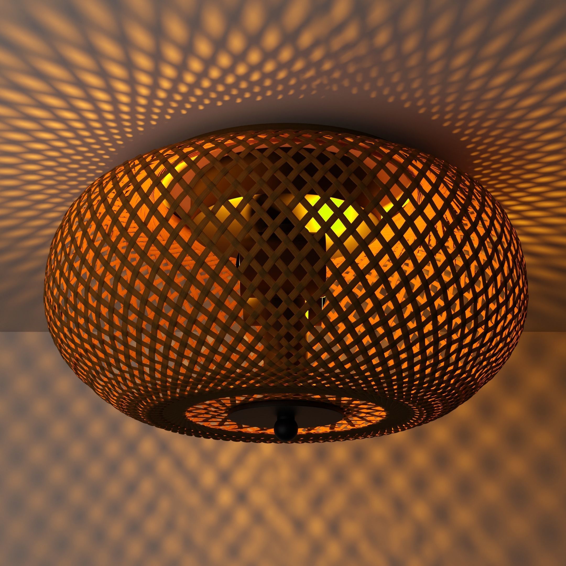 Bauro Ceiling Lamp 3D model_1