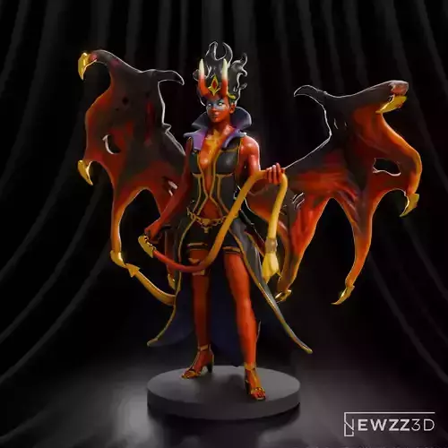 DOTA 2 Queen of Pain Arcana 3D print model