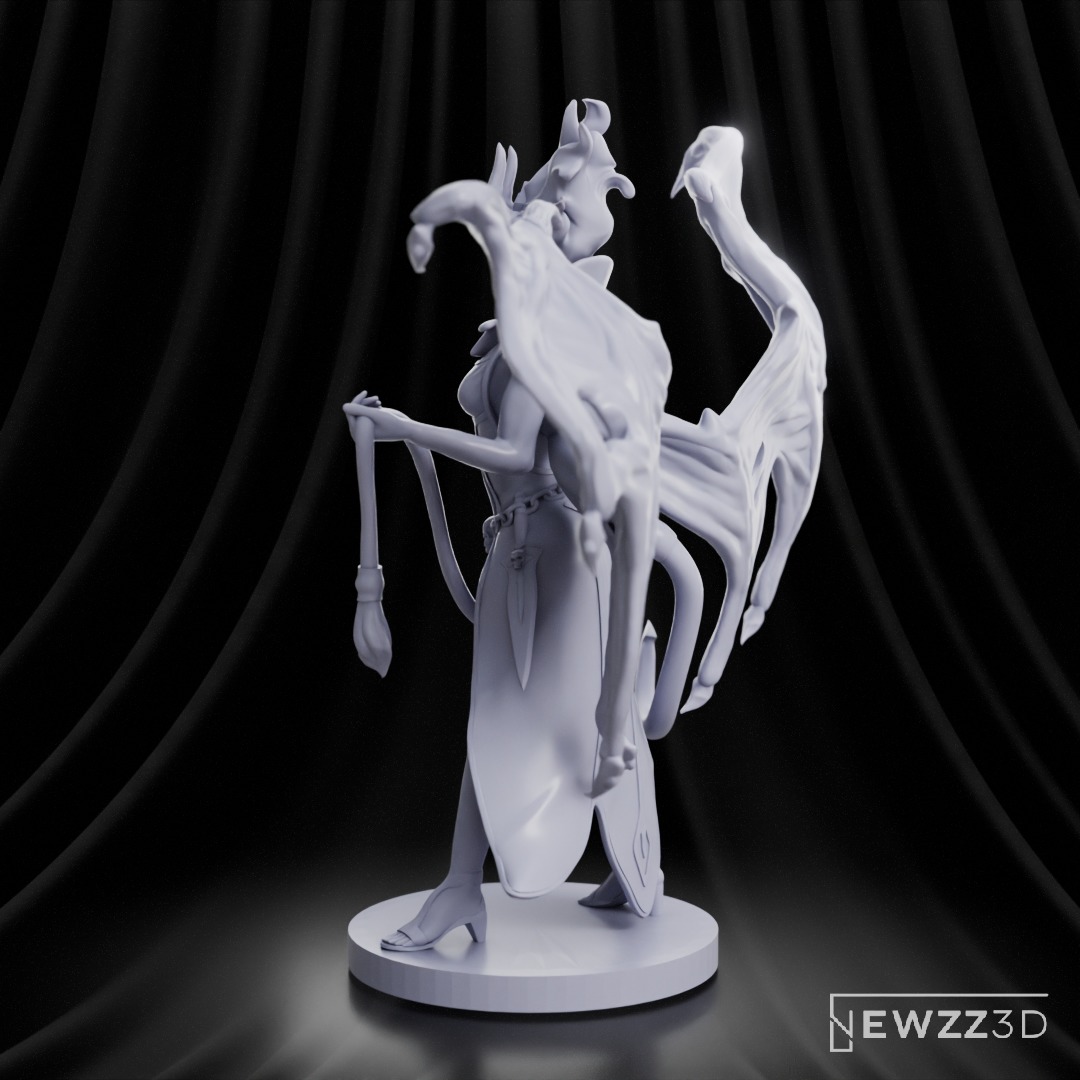 DOTA 2 Queen of Pain Arcana 3D print model_11