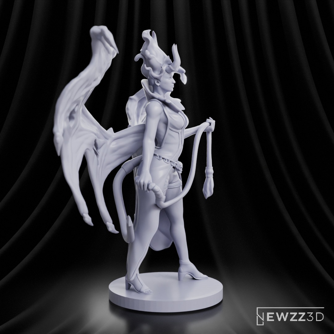 DOTA 2 Queen of Pain Arcana 3D print model_2