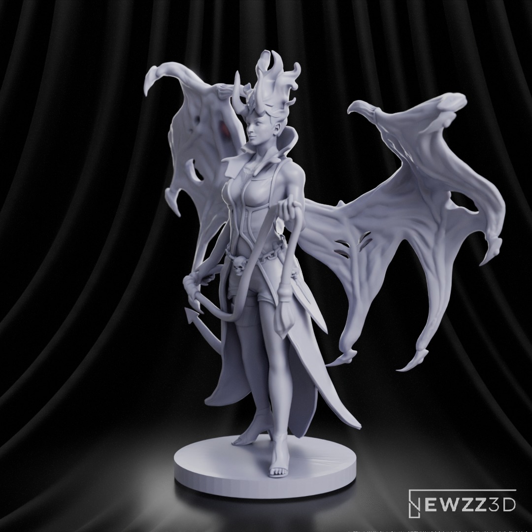 DOTA 2 Queen of Pain Arcana 3D print model_10