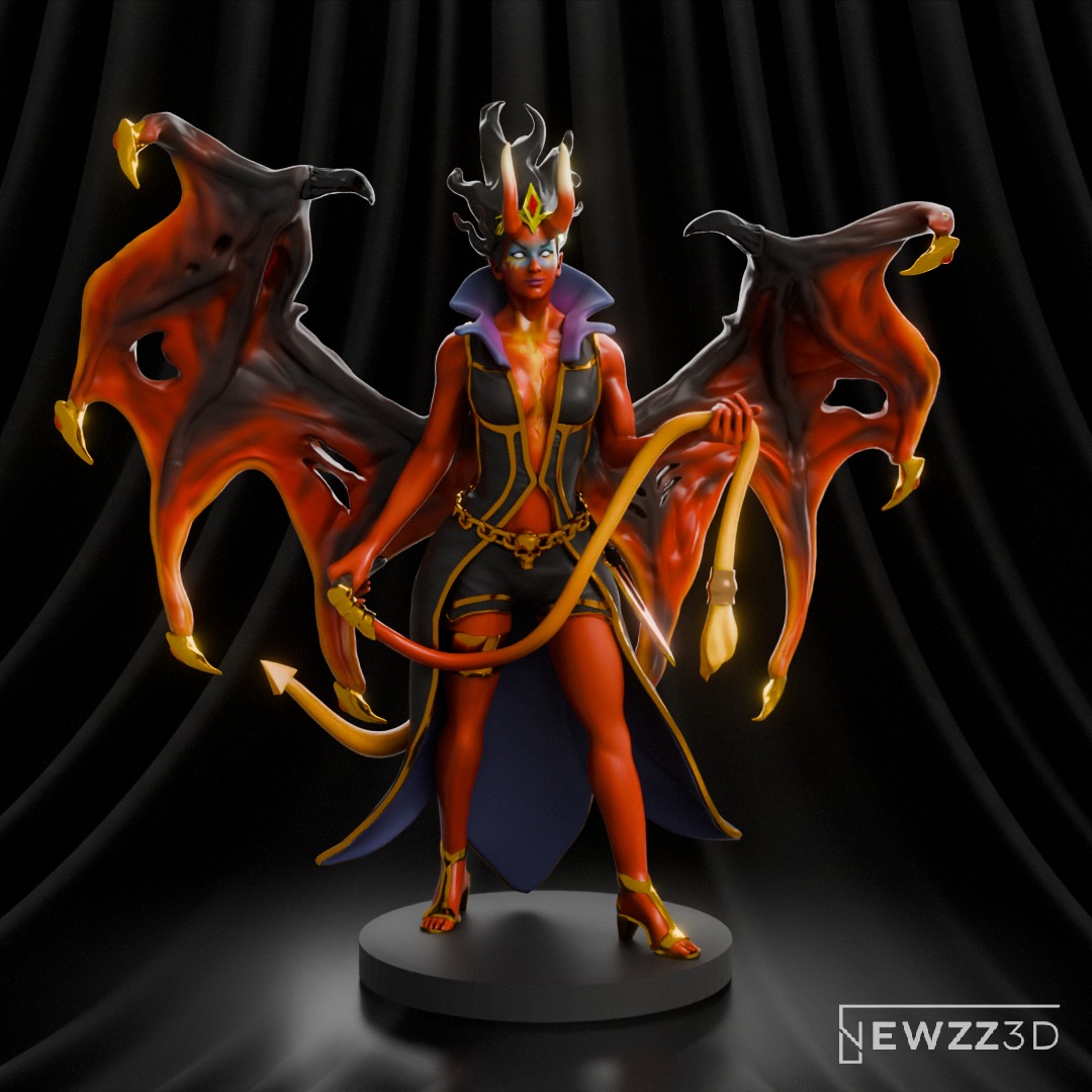 DOTA 2 Queen of Pain Arcana 3D print model_8