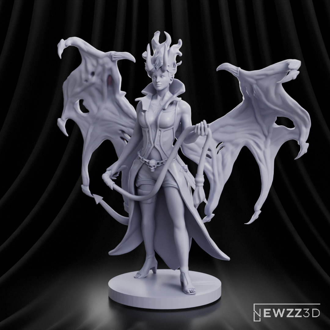 DOTA 2 Queen of Pain Arcana 3D print model_9