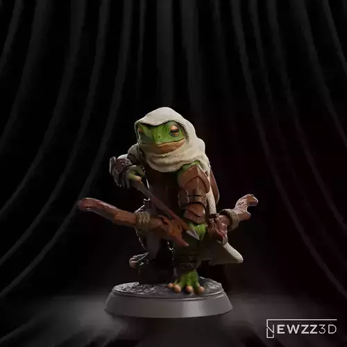 Frog Archer RPG Free 3D print model