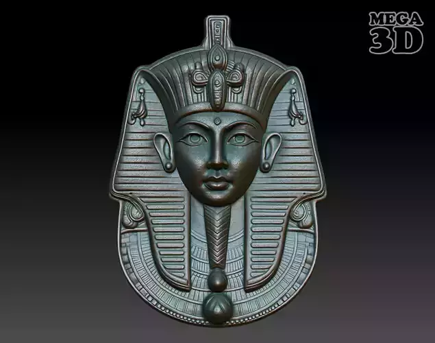 Pharaoh Basrelief 240607 3D print model