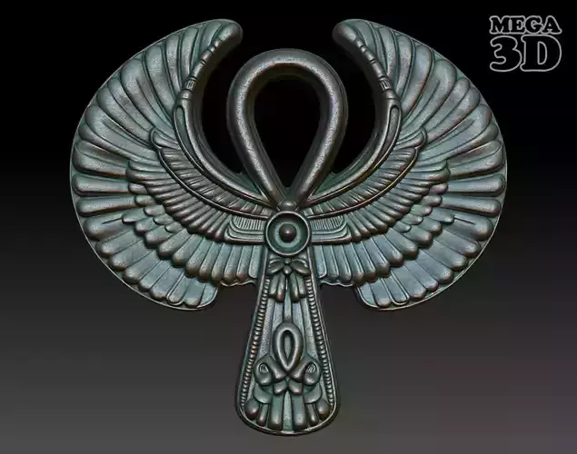 Ankh Basrelief 240607 3D print model