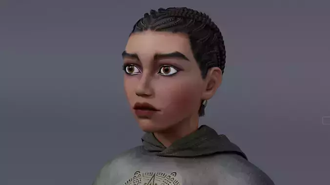 ADALIE STYLIZED 3D CARTOON CHARACTER