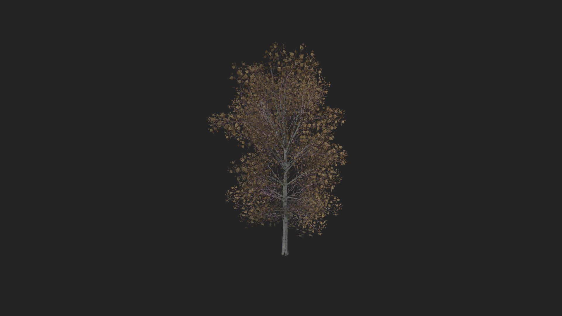 Tree 3D Model 015 Low-poly 3D model_5