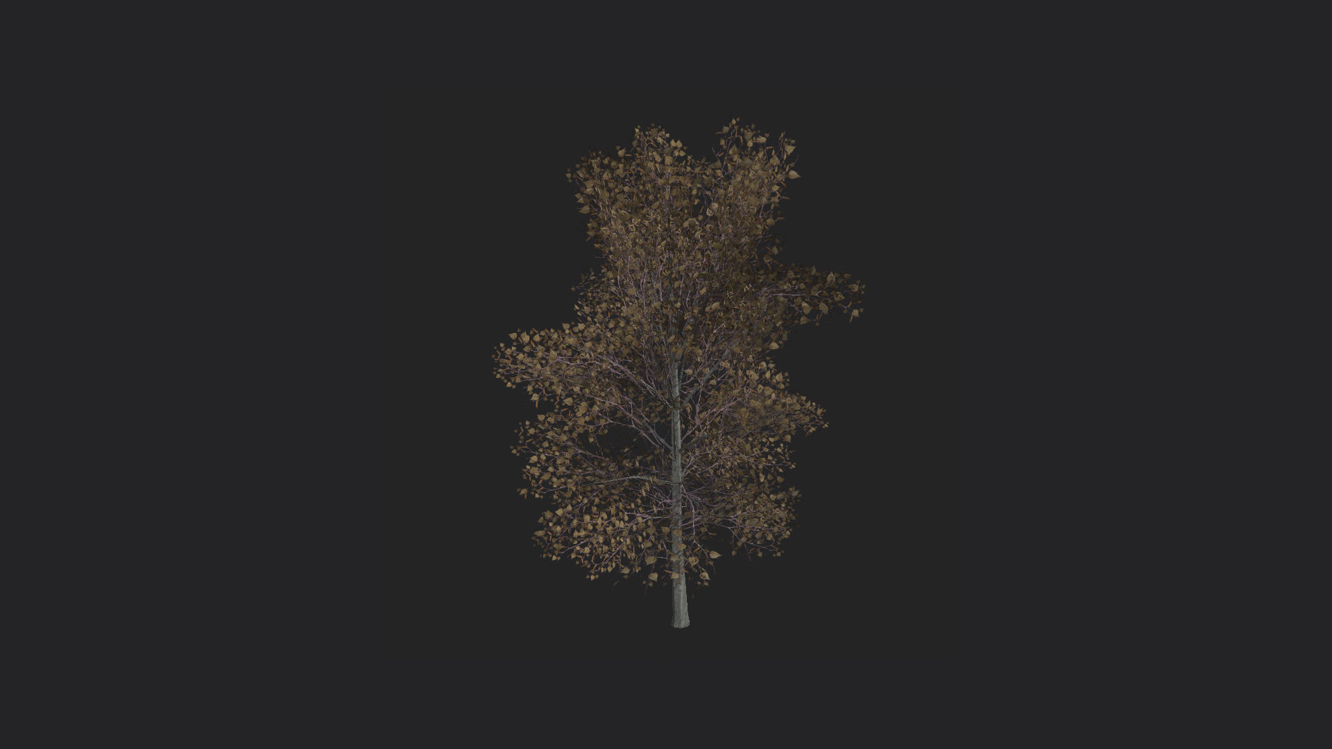 Tree 3D Model 015 Low-poly 3D model_3