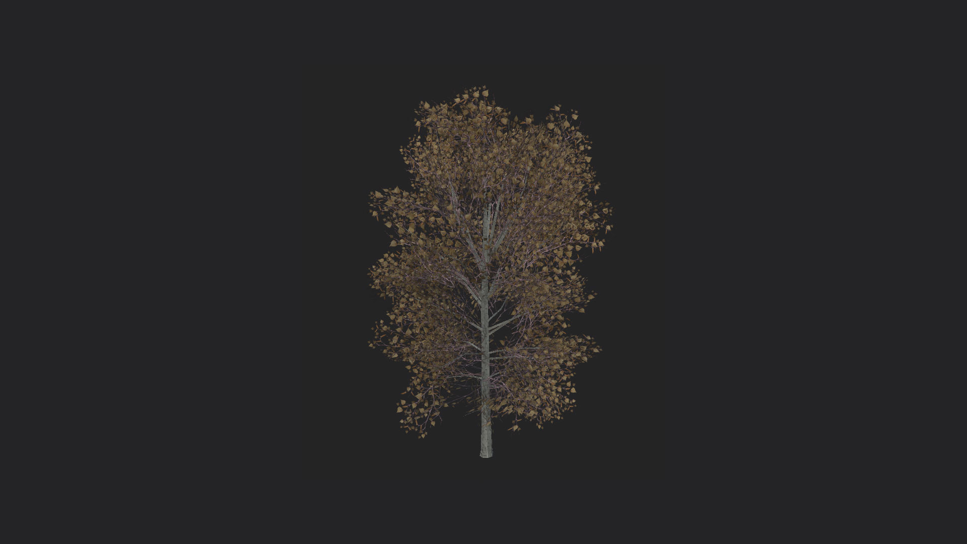 Tree 3D Model 015 Low-poly 3D model_2