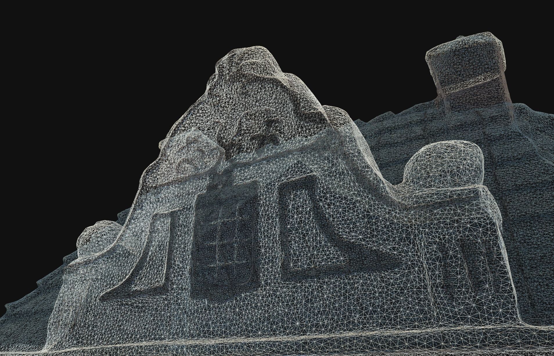 House 7 old hand made stone house based of off Amsterdam 3D model_7