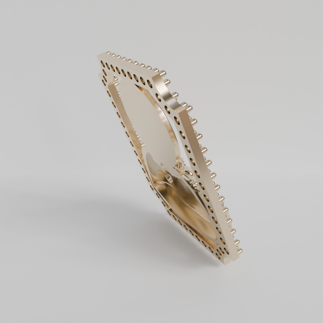 SAGRADO CORAZON colgante 3D print model_3