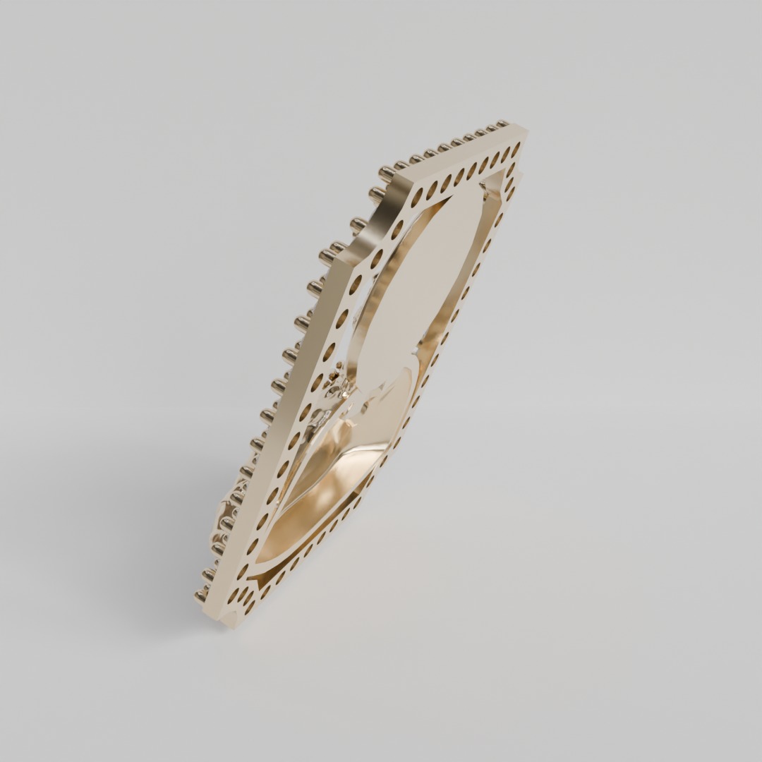 SAGRADO CORAZON colgante 3D print model_5